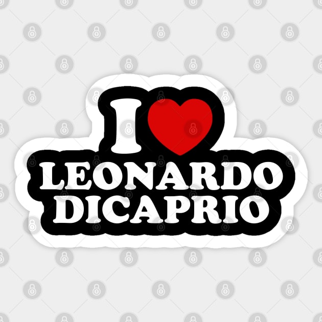 LEO DICAPRIO Sticker by sinluz